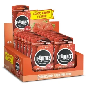 Prudence preservativos caja 72 unidades Frutilla