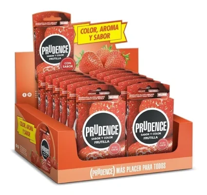 Prudence preservativos caja 72 unidades Frutilla